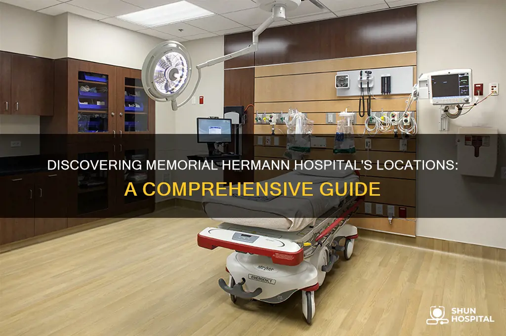 where is memorial hermann hospital