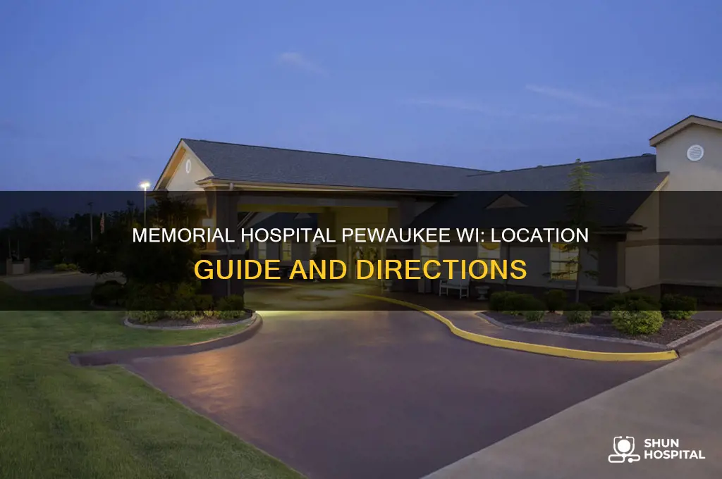 where is memorial hospital in pewaukee wi