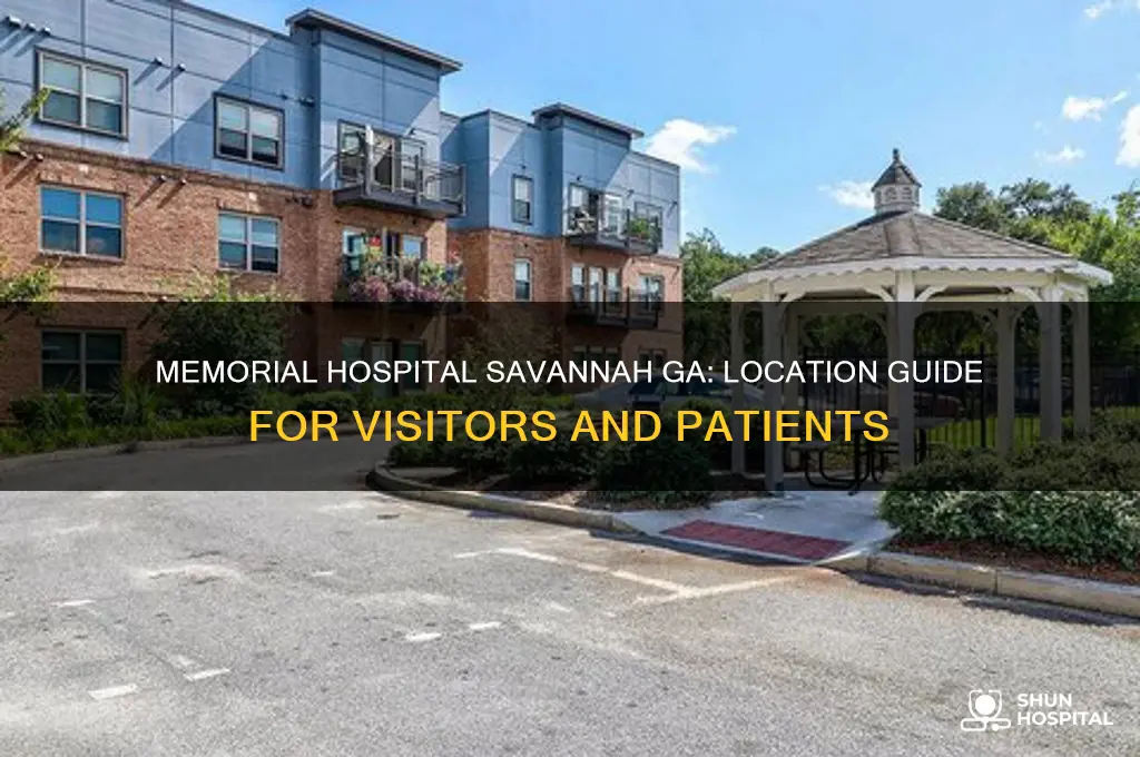 where is memorial hospital in savannah ga
