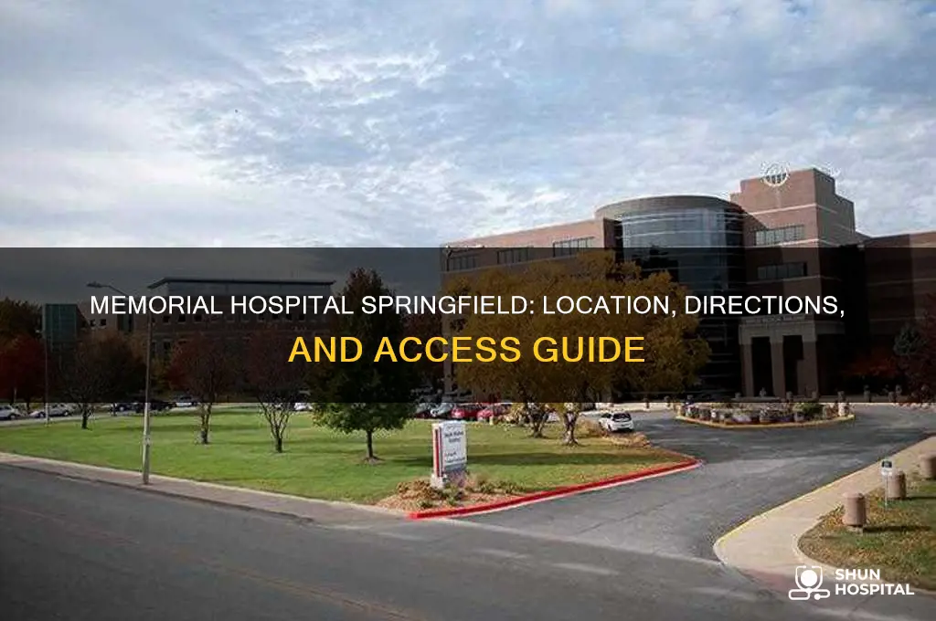 where is memorial hospital springfield