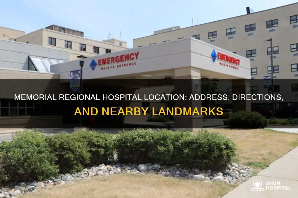 where is memorial regional hospital