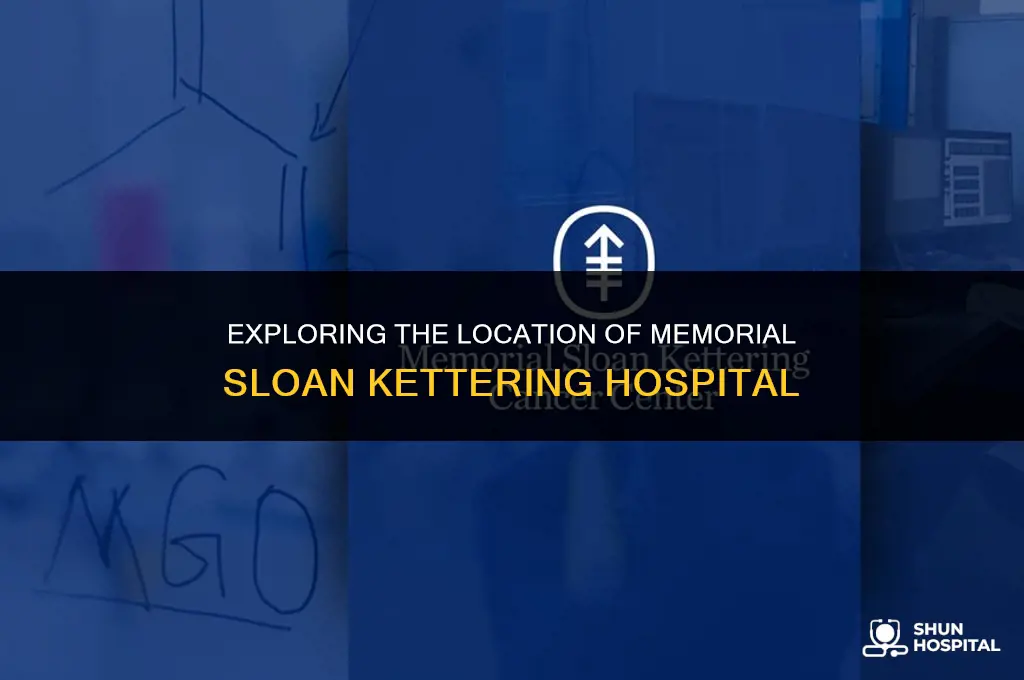 where is memorial sloan kettering hospital