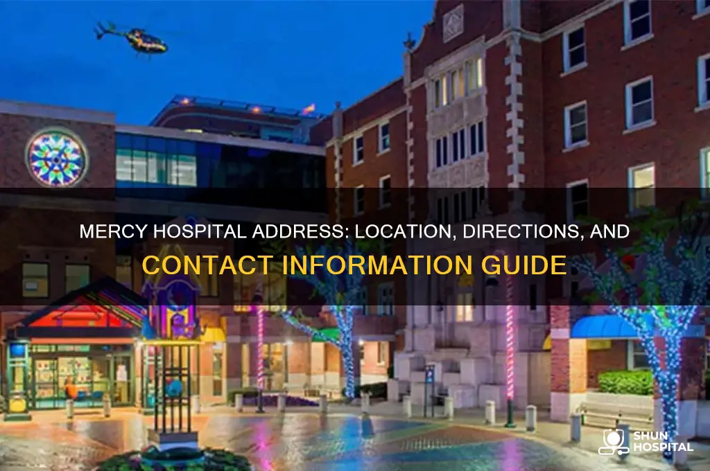 where is mercy hospital address