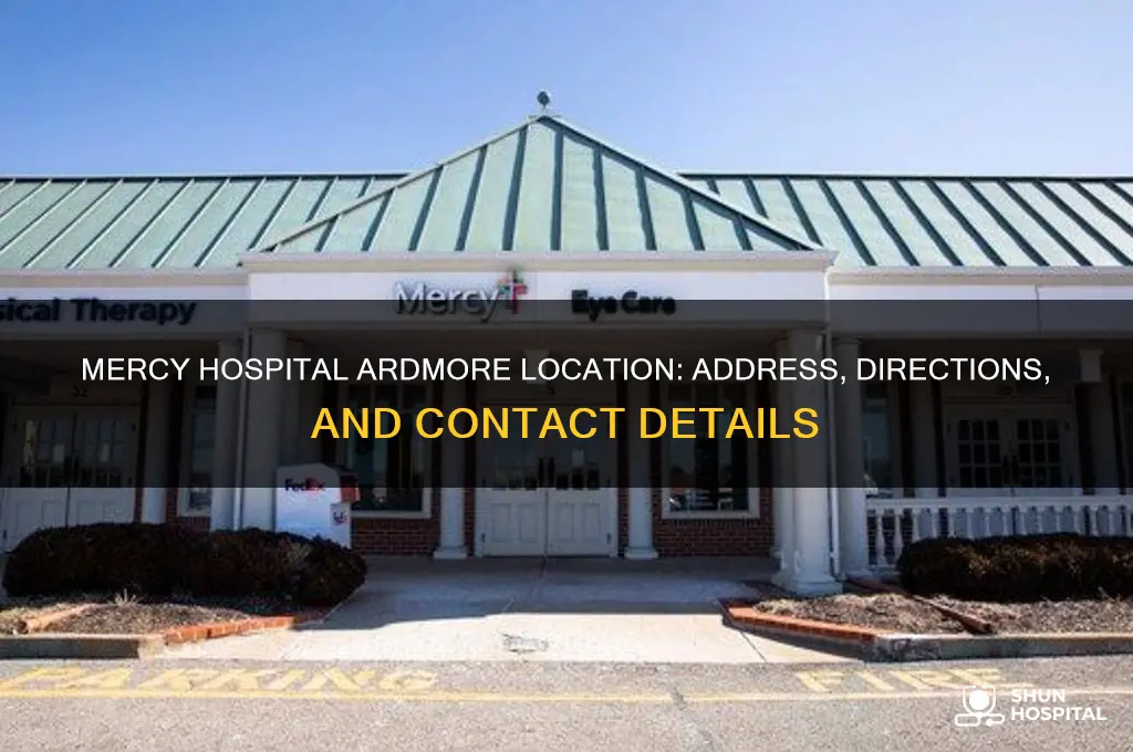 where is mercy hospital ardmore