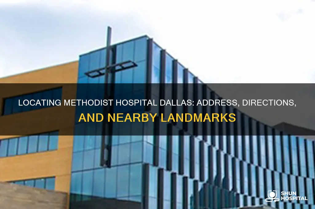 where is methodist hospital dallas