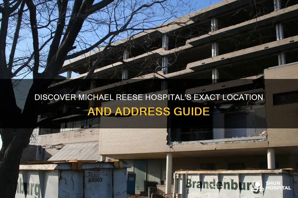 where is michael reese hospital located address