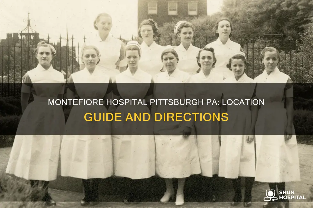 where is montefiore hospital in pittsburgh pa