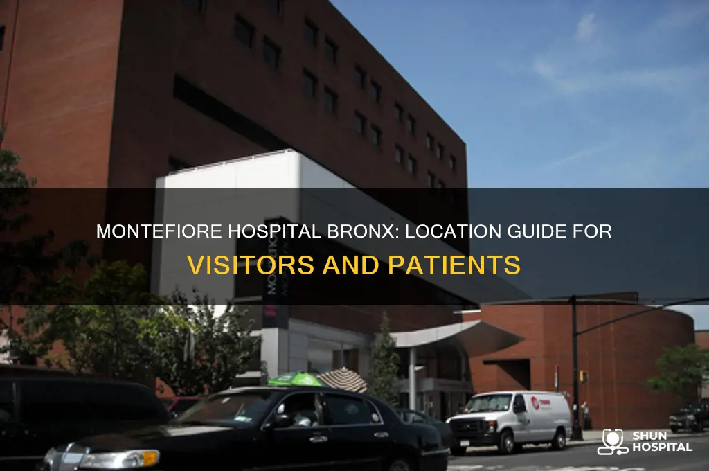 where is montefiore hospital in the bronx