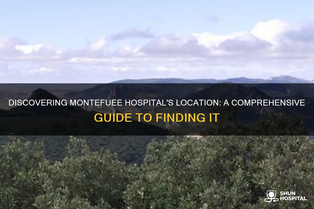 where is montefuee hospital