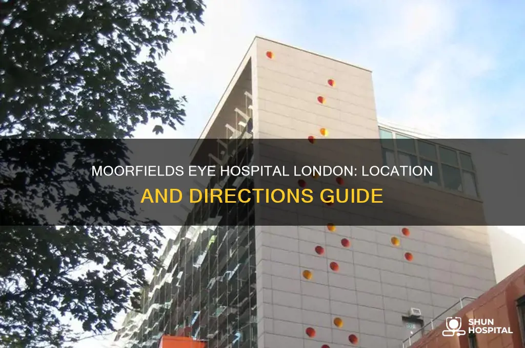 where is moorfields eye hospital in london
