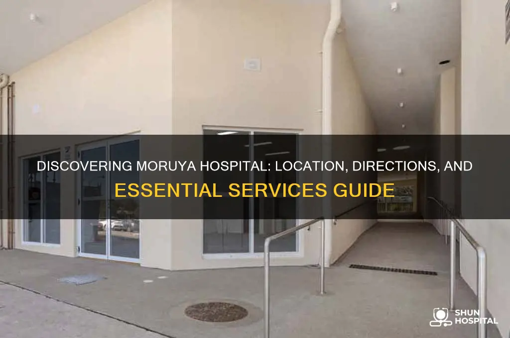 where is moruya hospital