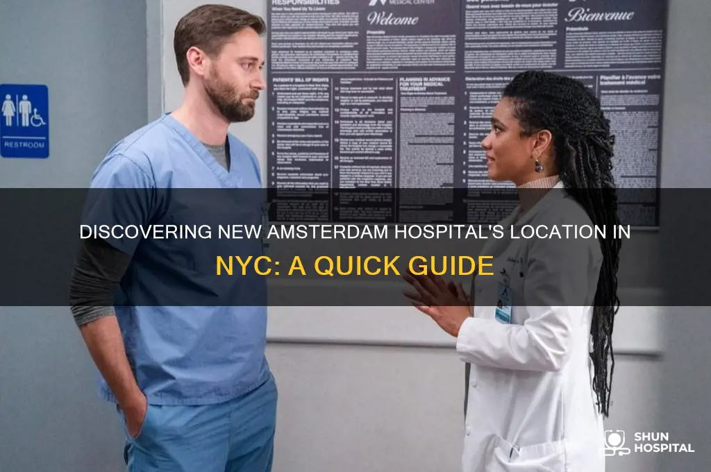where is new amsterdam hospital in new york city