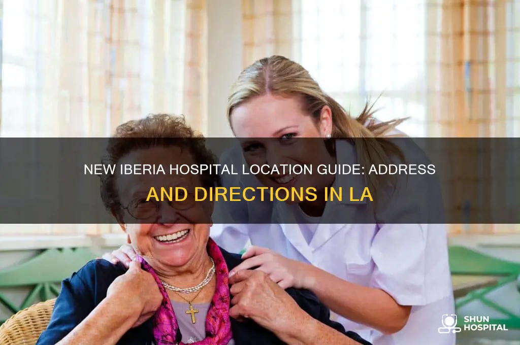 where is new iberia hospital in new iberia la