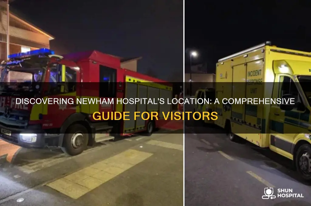 where is newham hospital