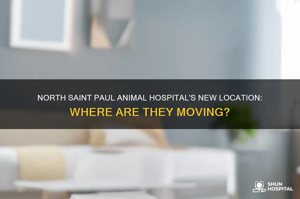 where is north saint paul animal hospital moving to