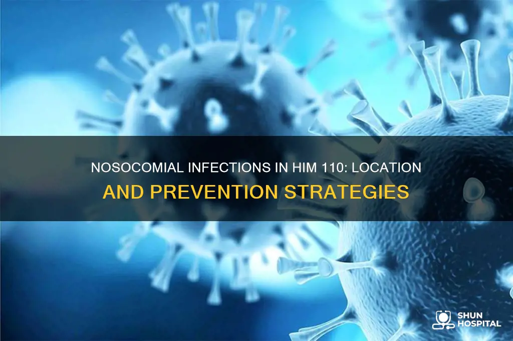 where is nosocomial hospital-acquired infection in him 110