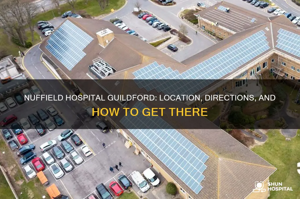 where is nuffield hospital guildford