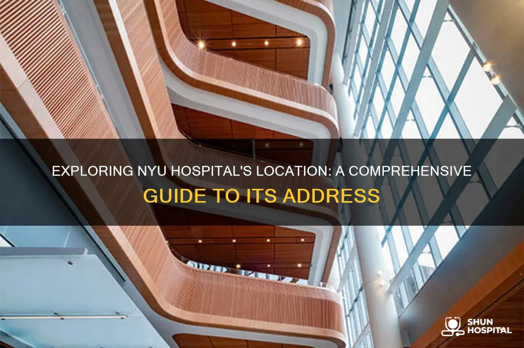 where is nyu hospital