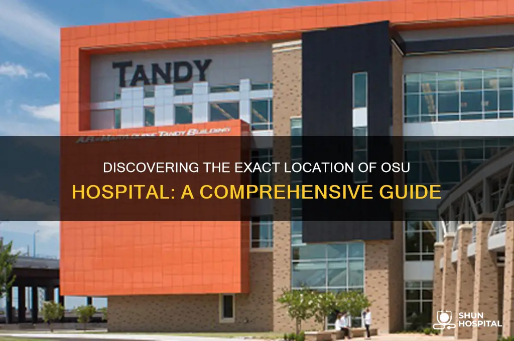 where is osu hospital