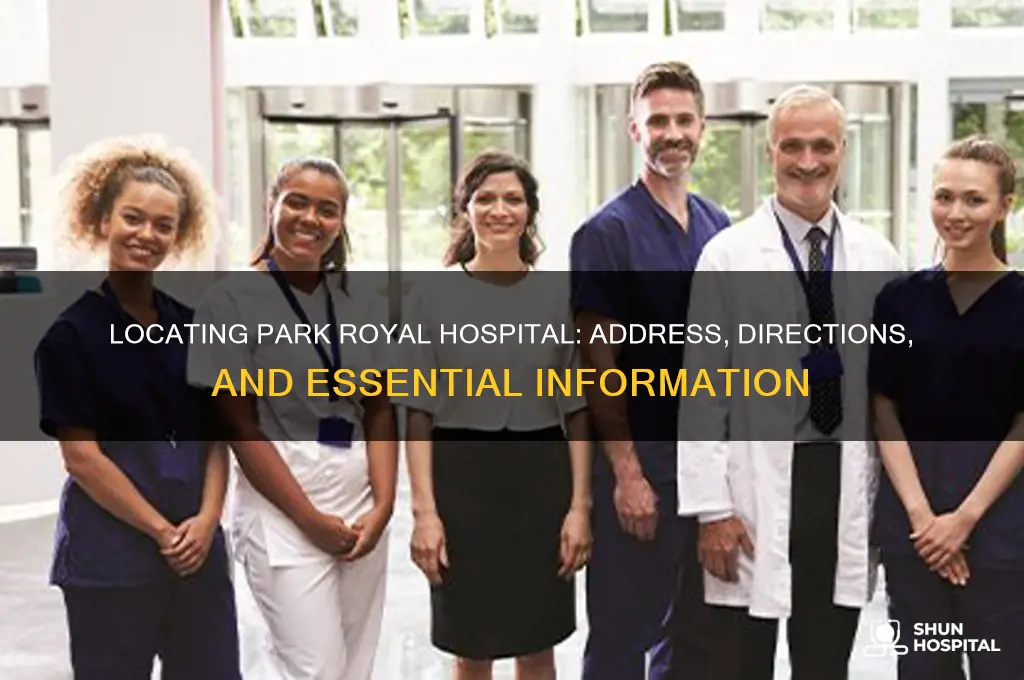 where is park royal hospital