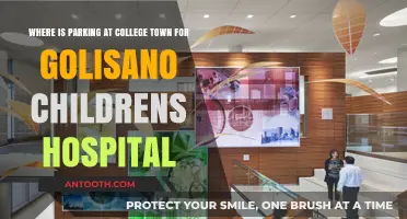 Parking Guide for Golisano Children's Hospital in College Town