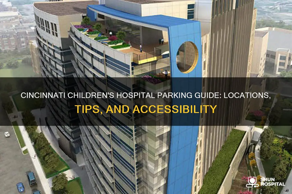 where is parking for cincinnati childrens hospital