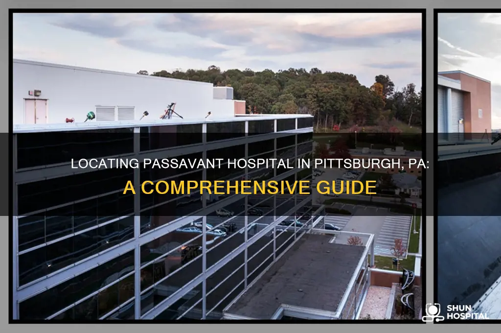 where is passavant hospital in pittsburgh pa