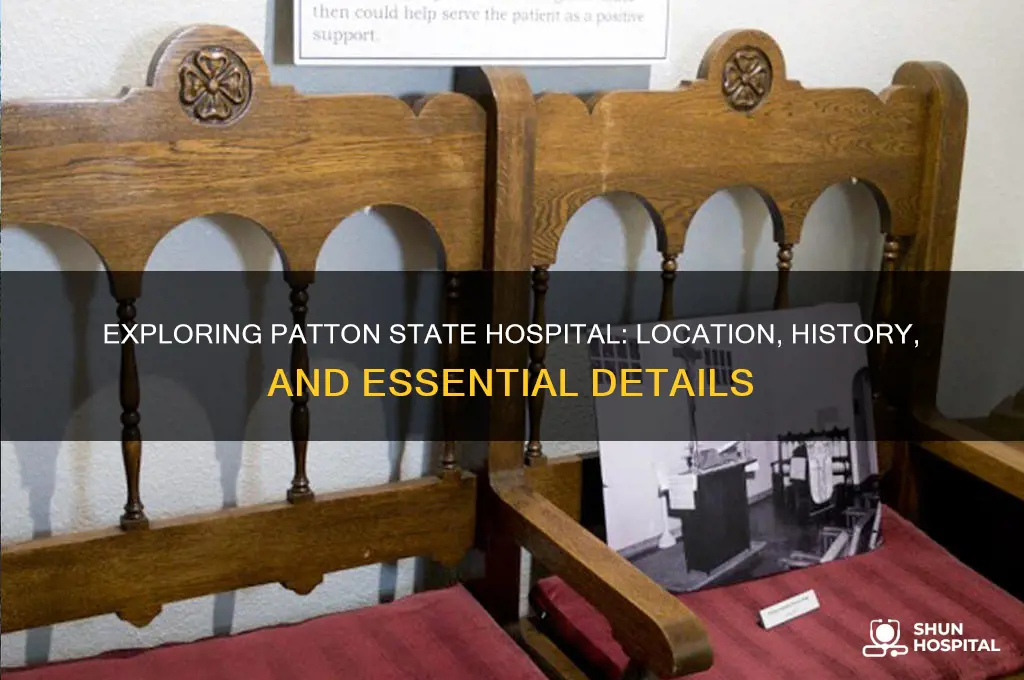 where is patton state hospital