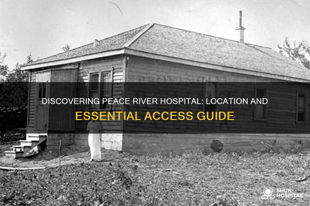 where is peace river hospital