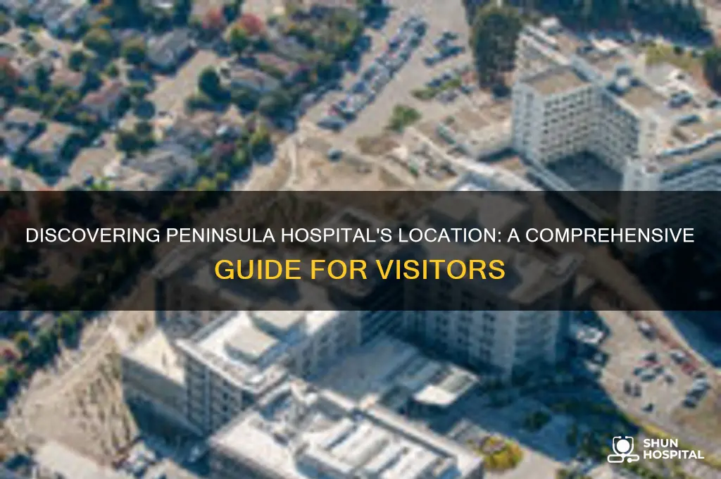 where is peninsula hospital