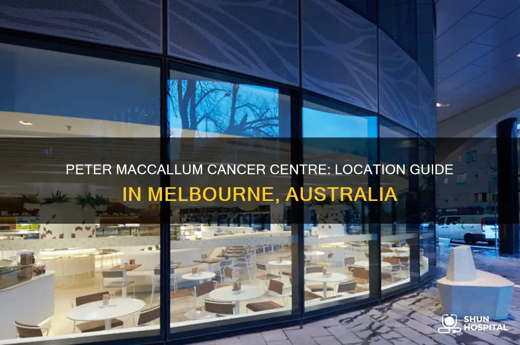 where is peter maccallum hospital in melbourne