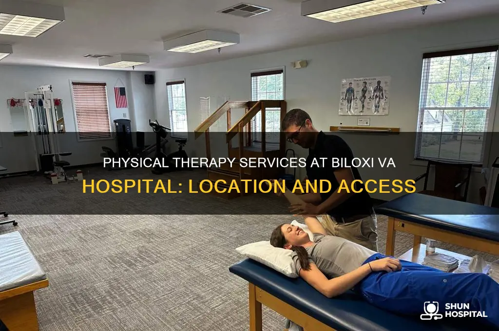 where is physical therapy at the biloxi va hospital