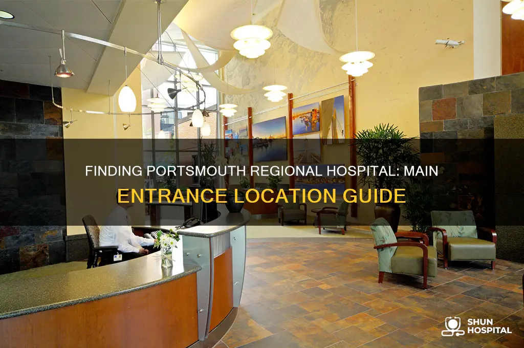 where is portsmouth regional hospital main entrance