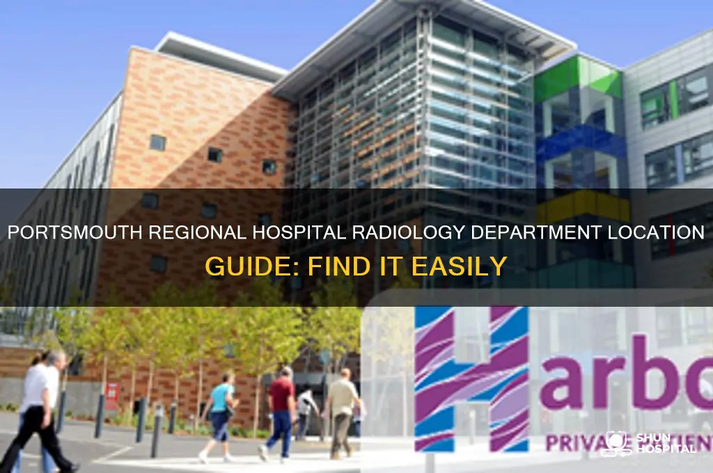 where is portsmouth regional hospital radiology department