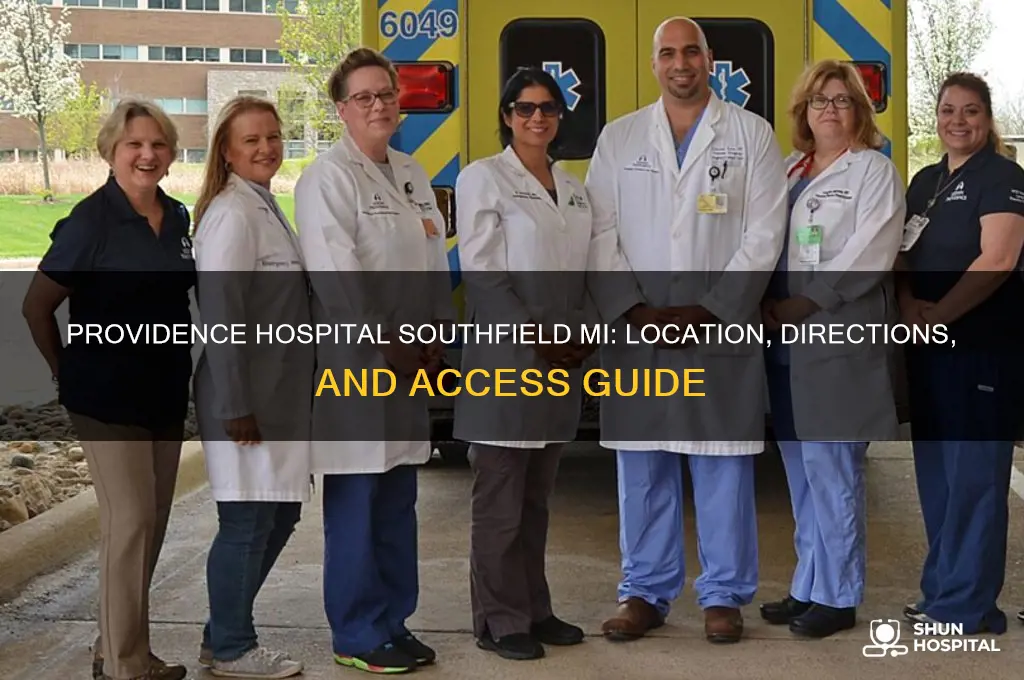 where is providence hospital in southfield mi