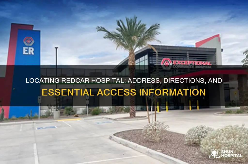 where is redcar hospital
