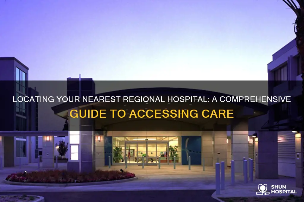 where is regional hospital