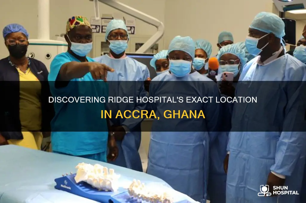 where is ridge hospital located