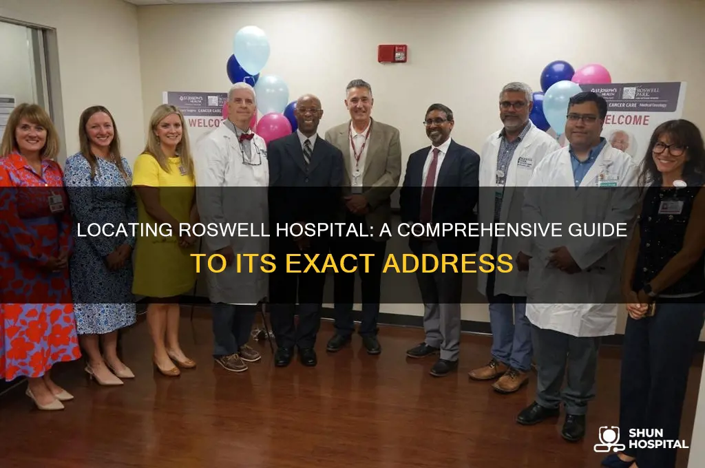 where is roswell hospital