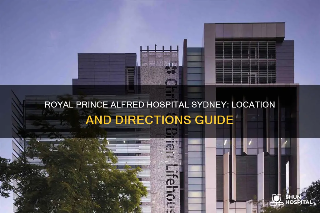 where is royal prince alfred hospital sydney