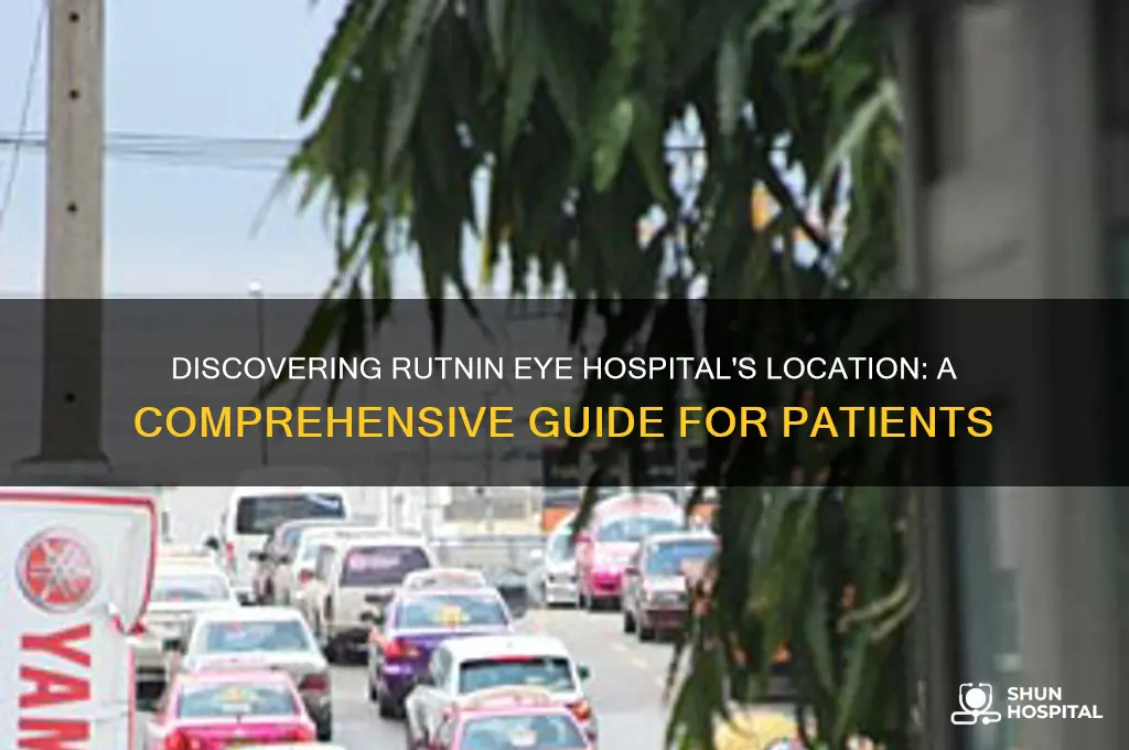 where is rutnin eye hospital