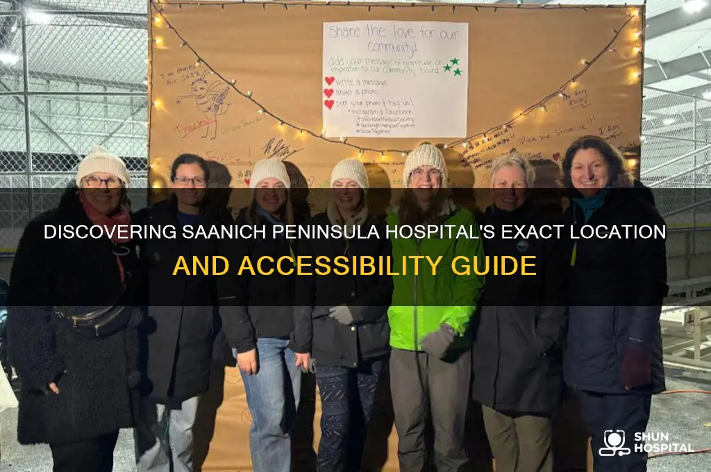 where is saanich peninsula hospital