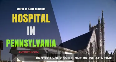 Discovering Saint Aloysius Hospital's Location in Pennsylvania: A Guide