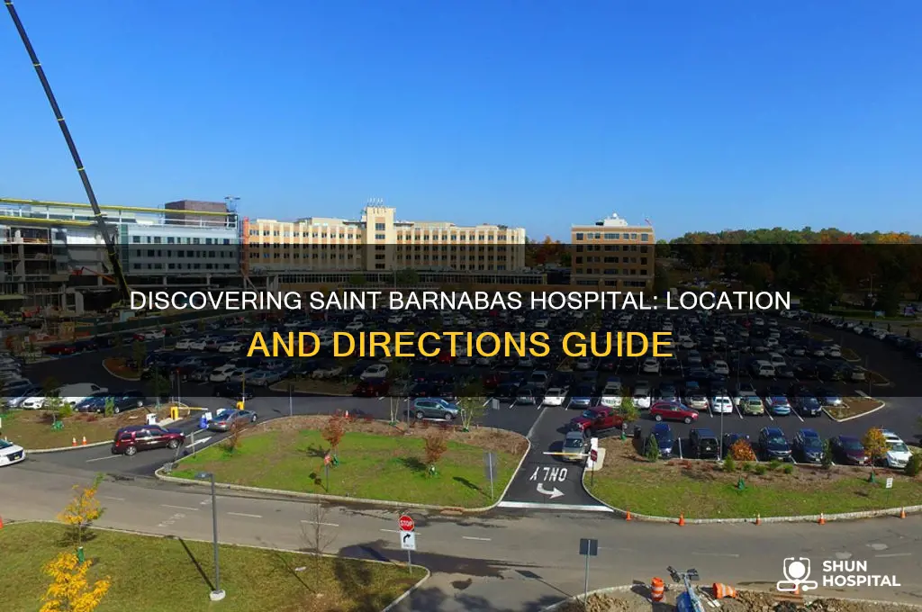 where is saint barnabas hospital