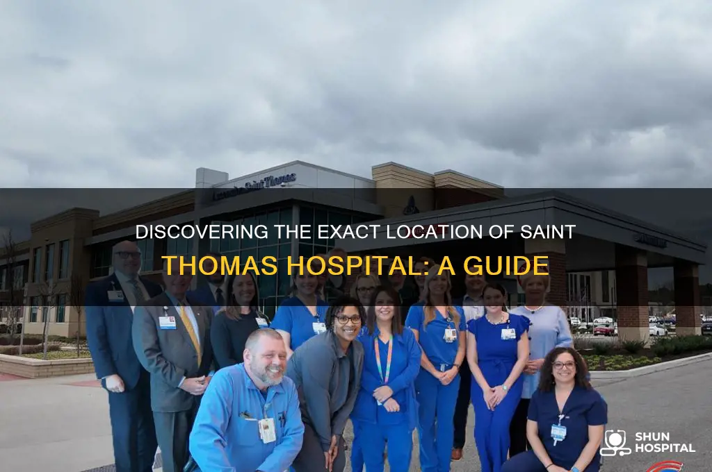 where is saint thomas hospital