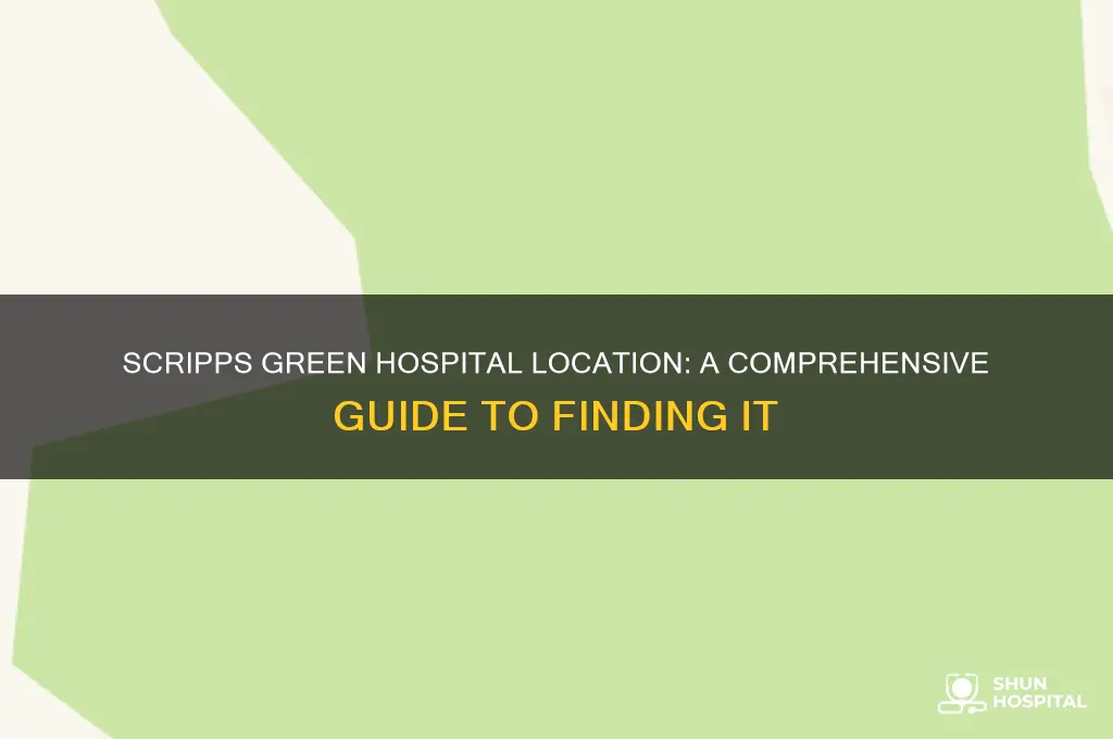where is scripps green hospital