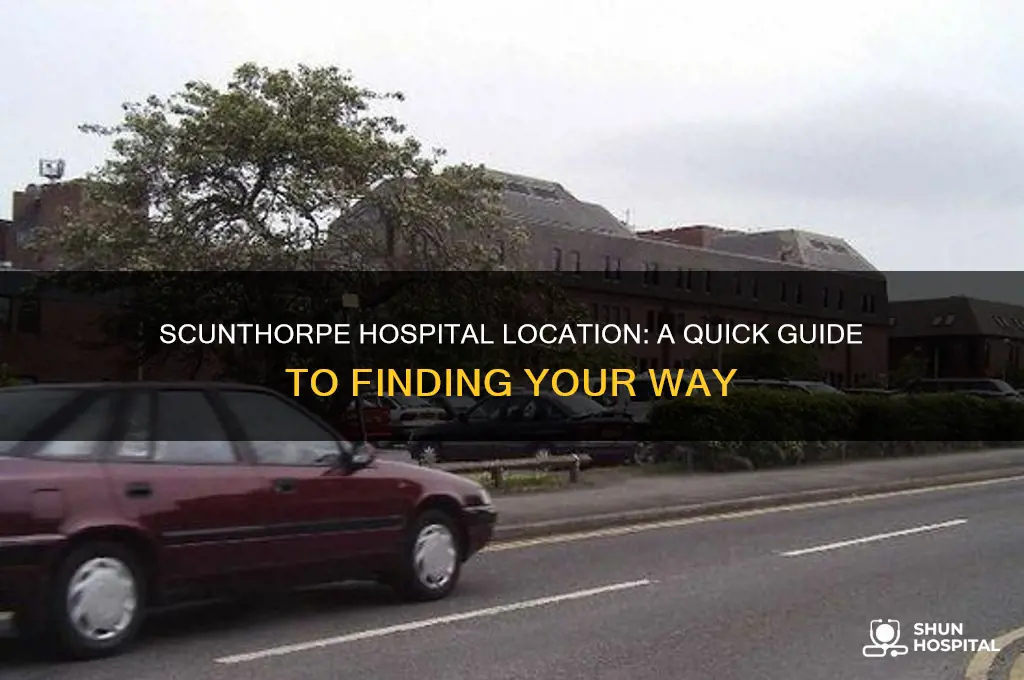 where is scunthorpe hospital