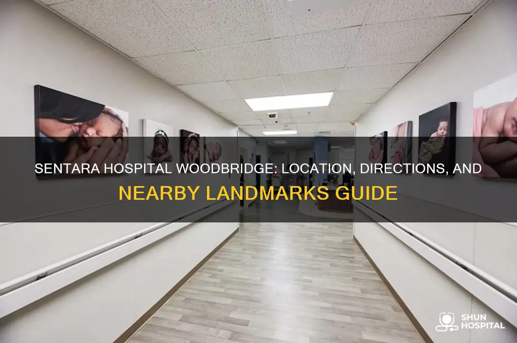 where is sentara hospital woodbridge