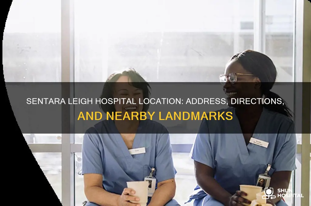 where is sentara leigh hospital