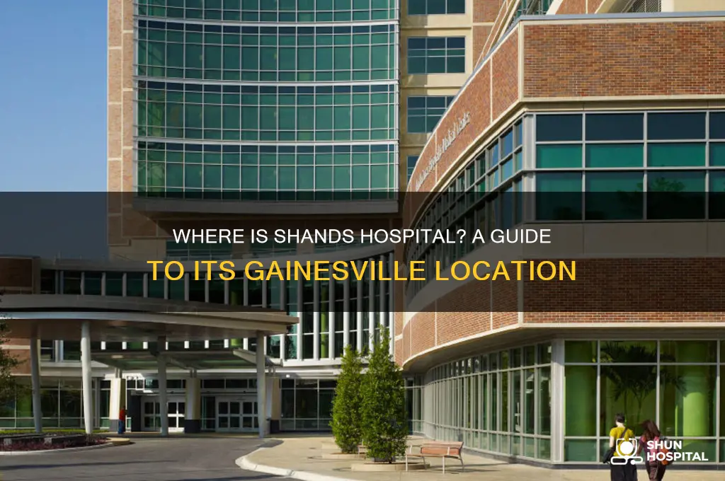 where is shands hospital